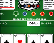 Super Video Poker poker ingyen jtk