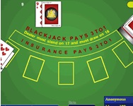 Blackjack poker HTML5 játék