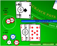 Blackjack 2 poker HTML5 játék