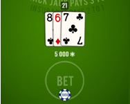 Las Vegas blackjack poker HTML5 játék